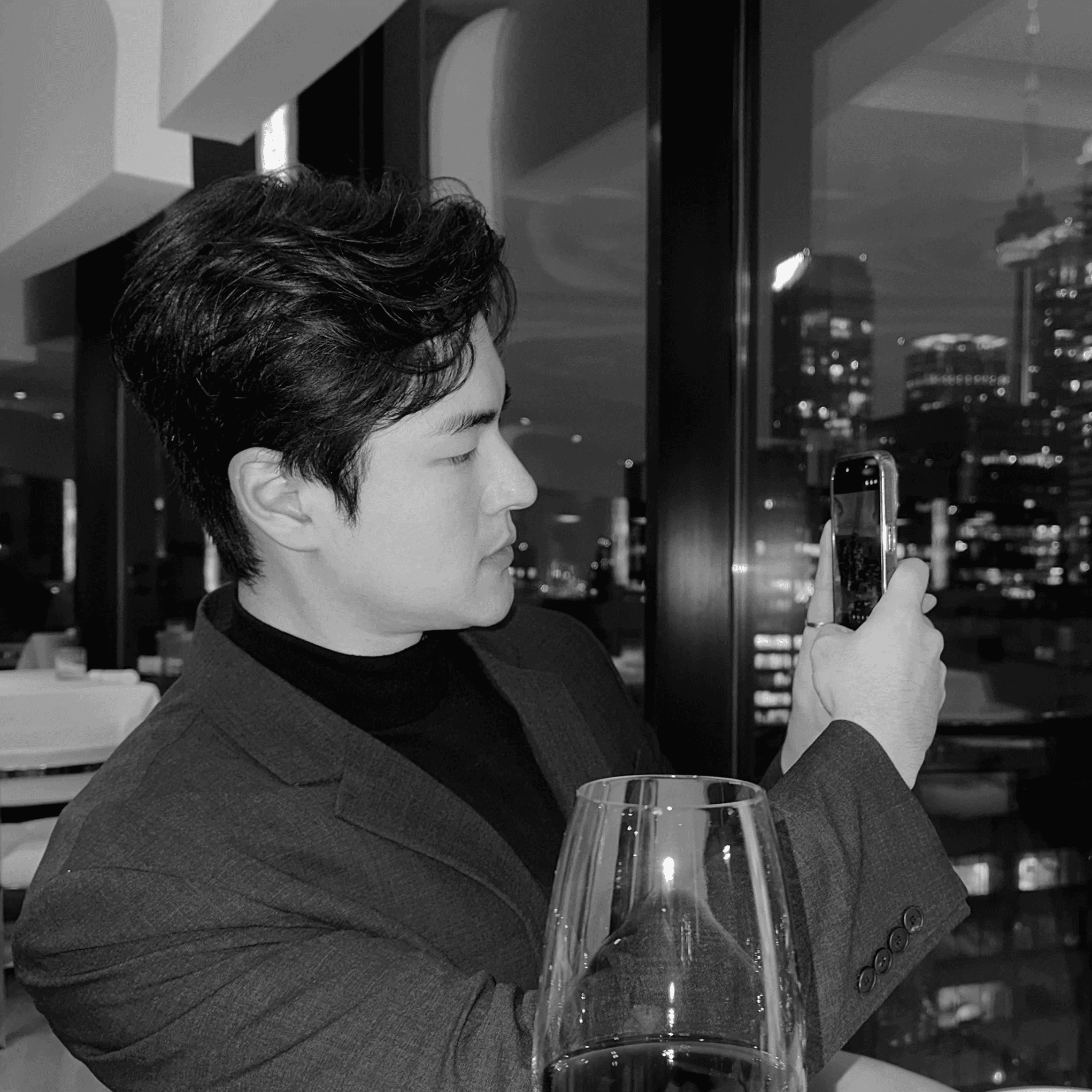 Woman with color palette