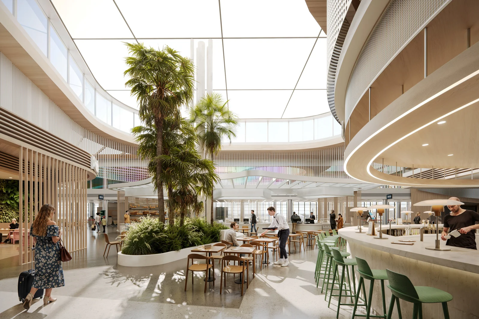 Commercial interior