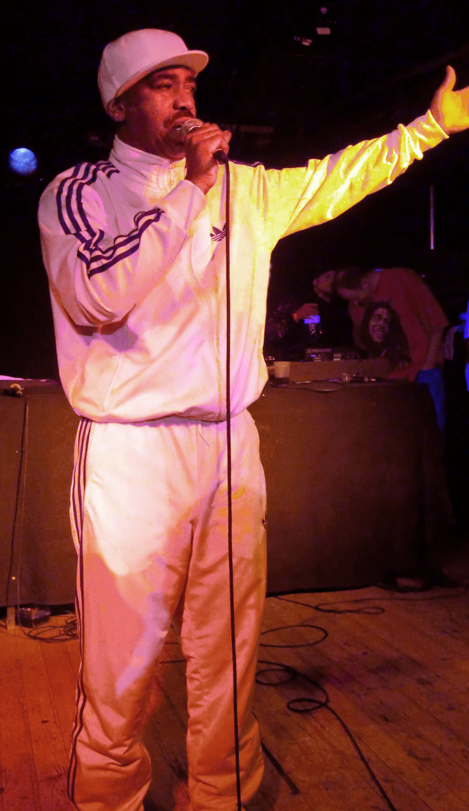 Kurtis Blow, one of the founders of early hip hop.