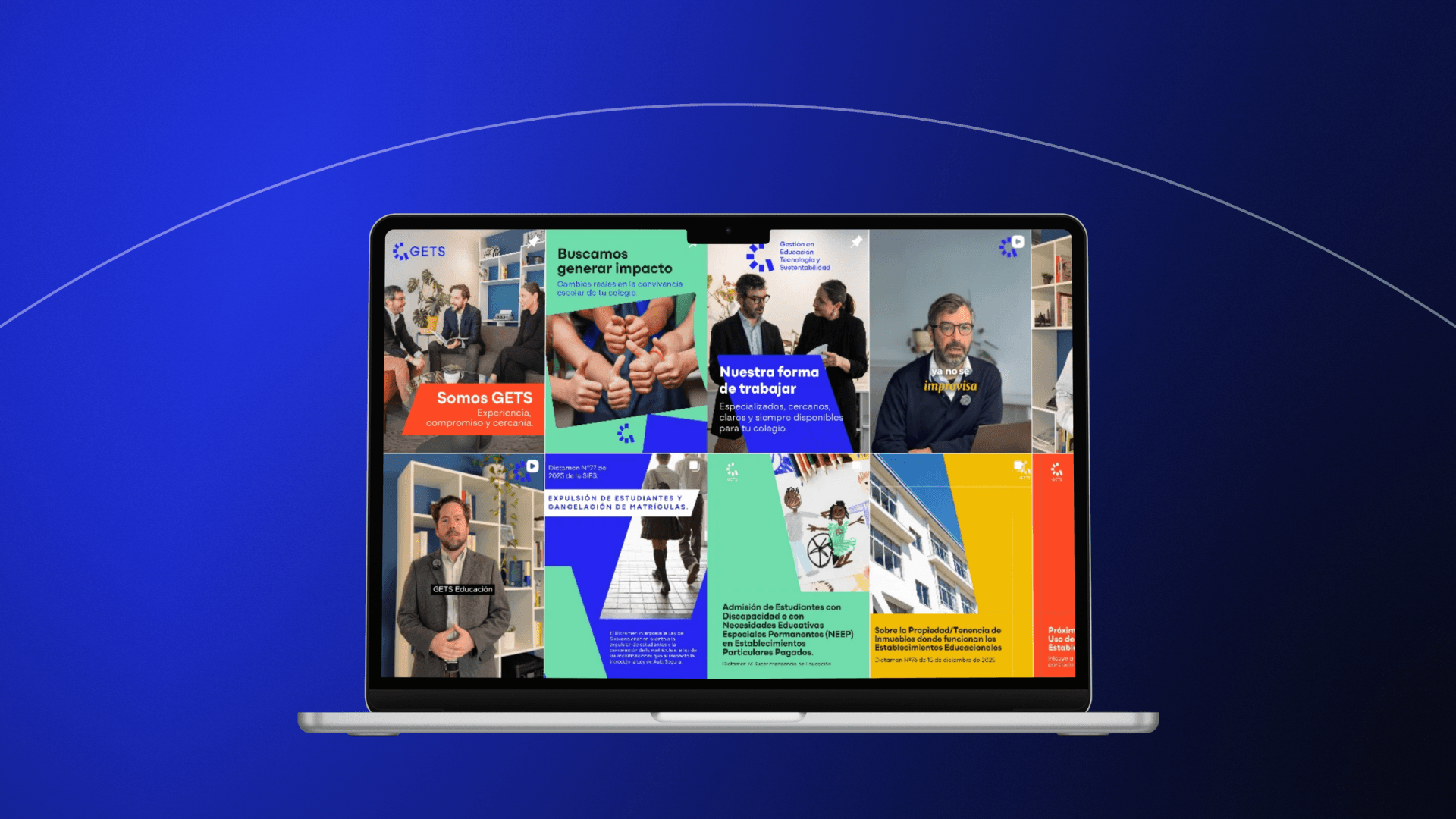 Image featuring a greyscaled ux panel on an abstract background.