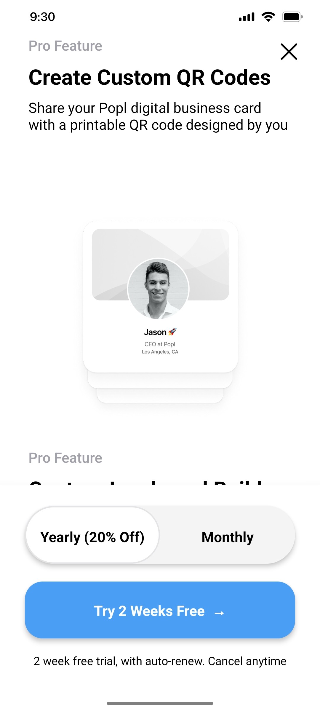 Popl Premium 4 Screen