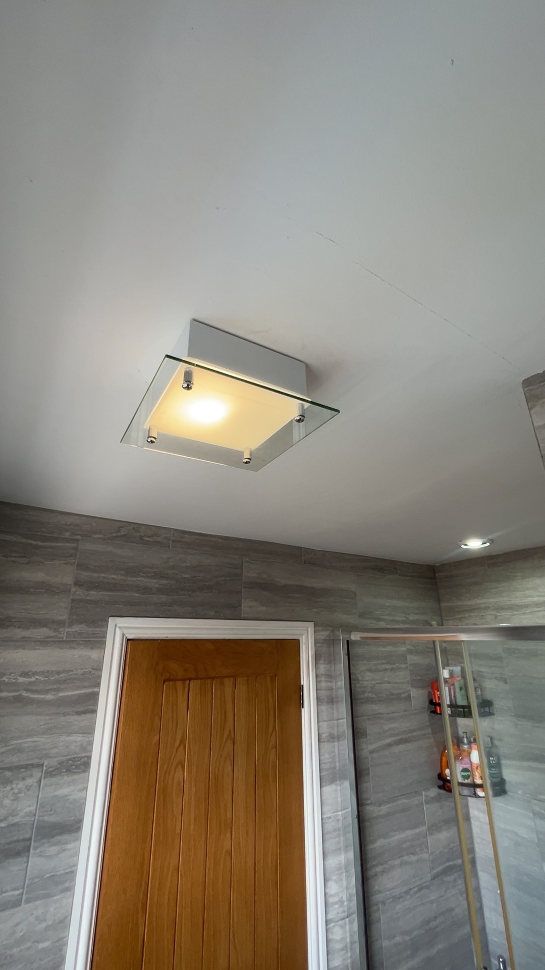 Bathroom ceiling lighting and recessed downlight