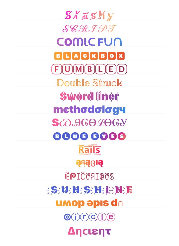 instagram fonts free download