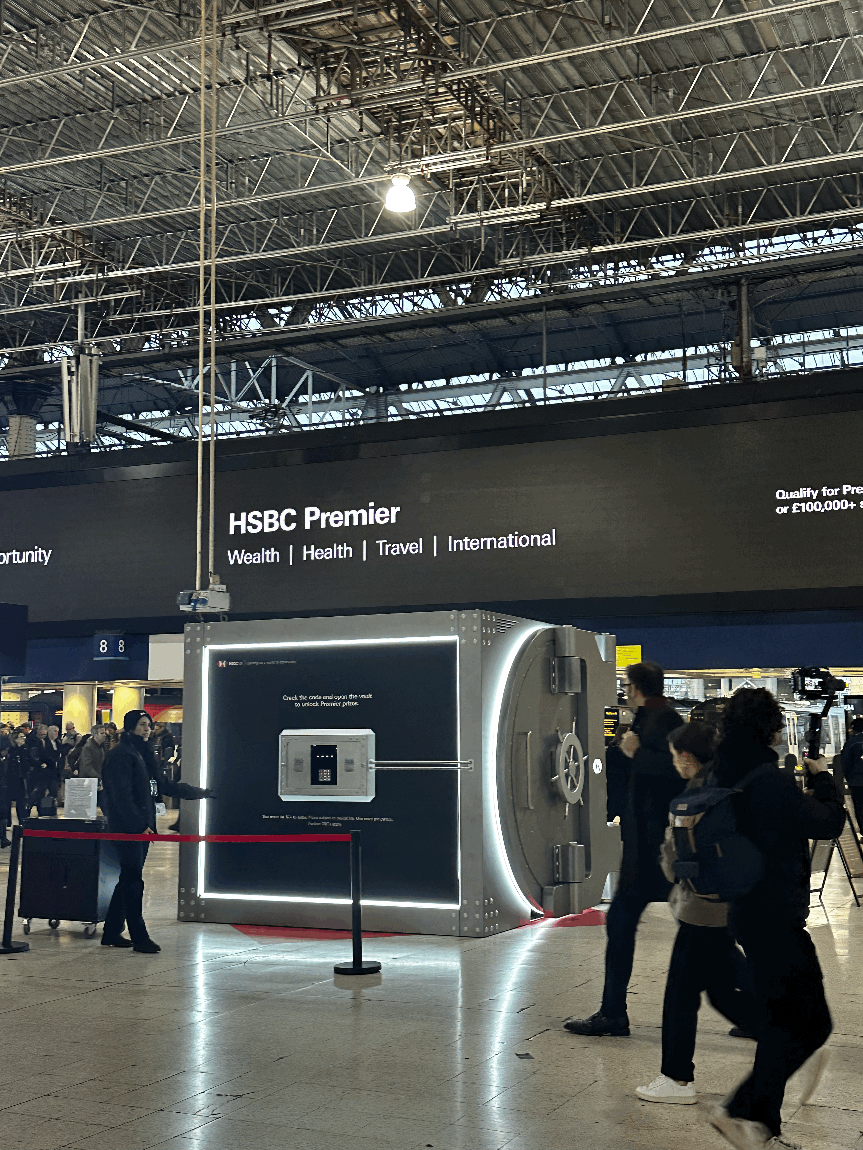 Long shot of installation