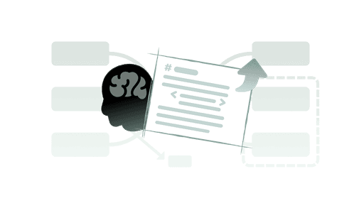 Illustration of OPML outlines turning into visual mind maps for faster understanding