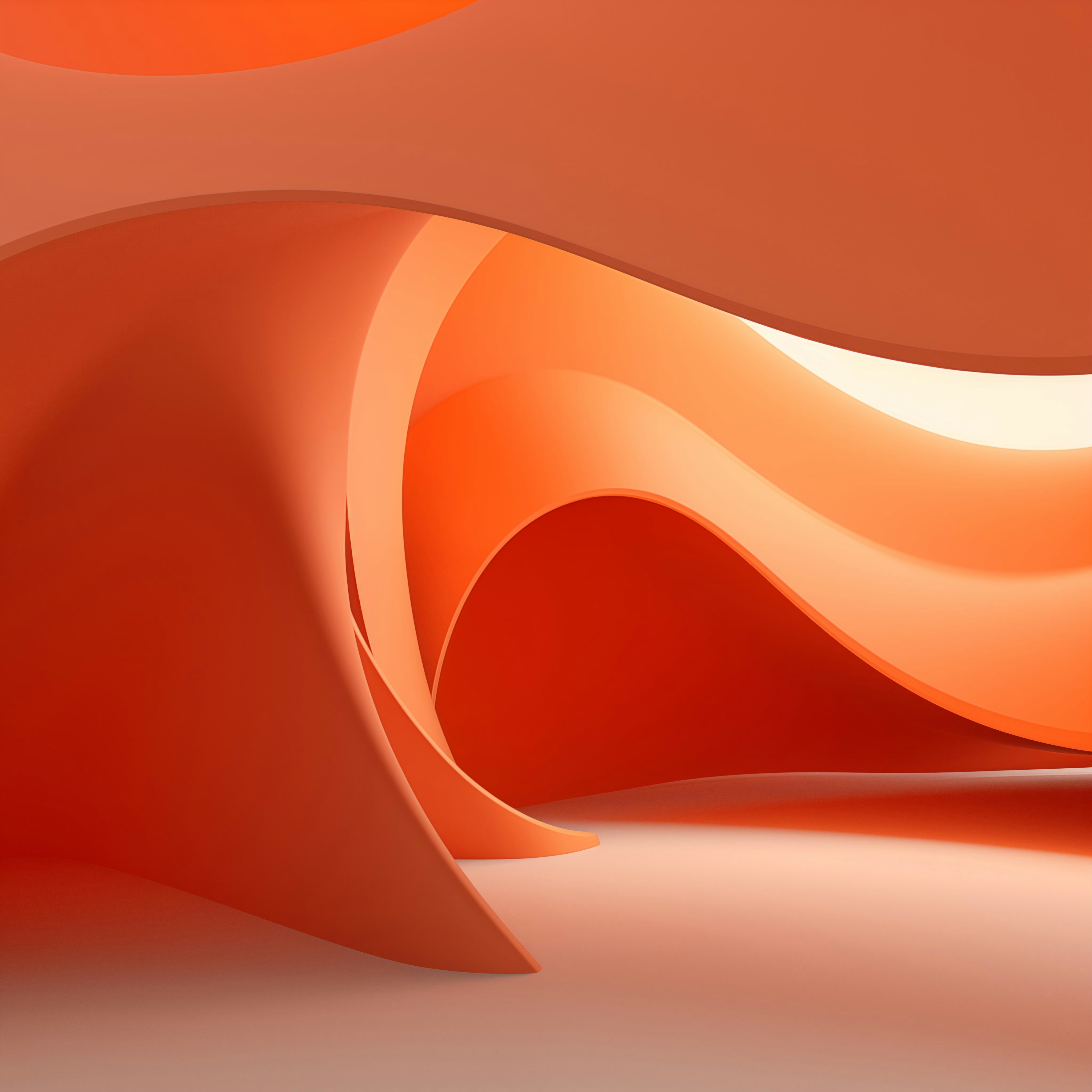 Abstract wave-shaped background