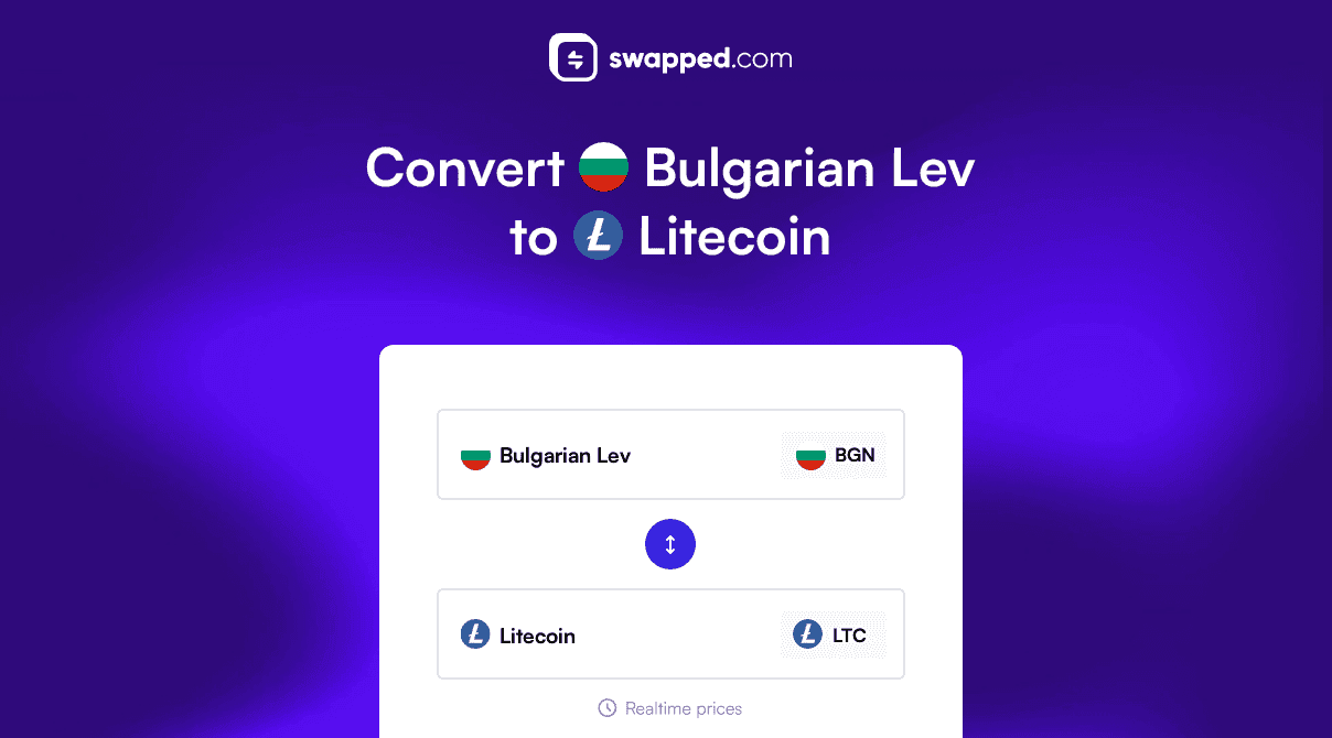 Convert Bulgarian Lev (BGN) to Litecoin (LTC)