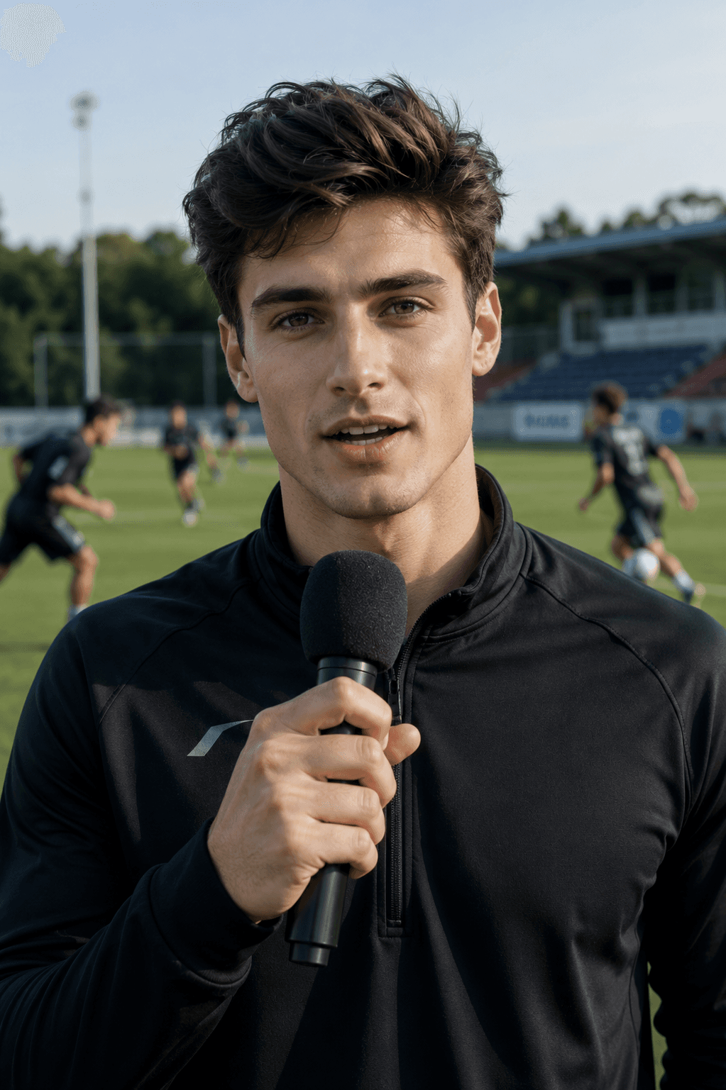 Zach Krooks giving a video testimonial