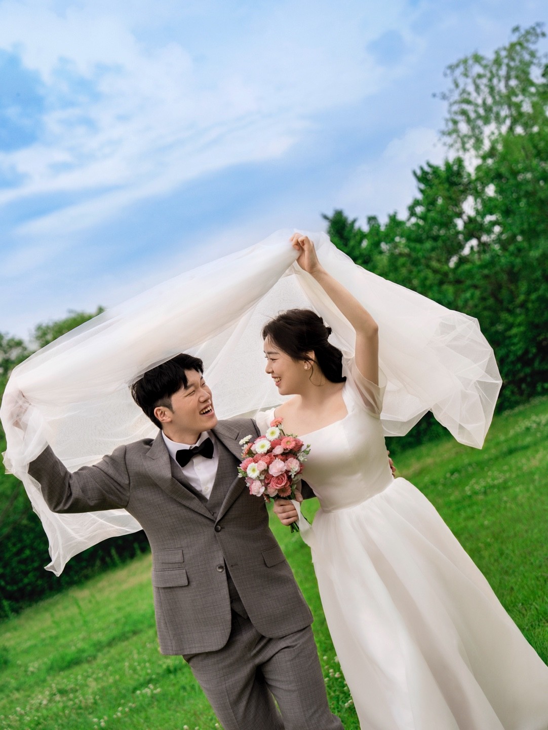 노을공원 웨딩스냅 커플 15