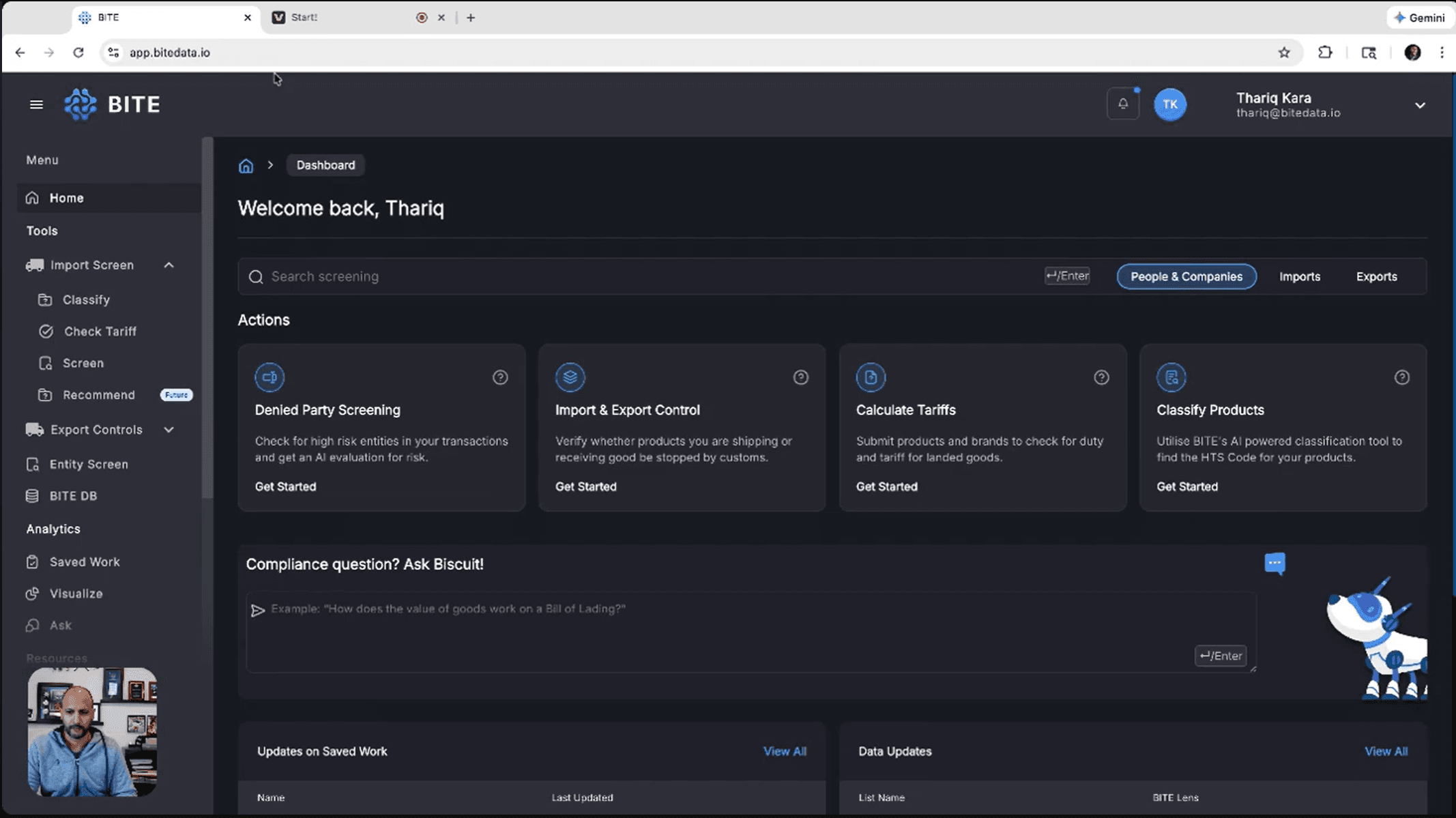 Compliance Data Platform AI-Powered Compliance Tools Global Trade Compliance Sanctions Screening Solutions Reduce Trade Screening Costs Regulatory Compliance Automation Risk Management Software Compliance Monitoring Tools Export Control Compliance Restricted Party Screening Denied Party Screening Customs Flags Low-cost screening 