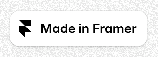 Das Framer-Badge auf einer Webseite im kostenlosen Programm