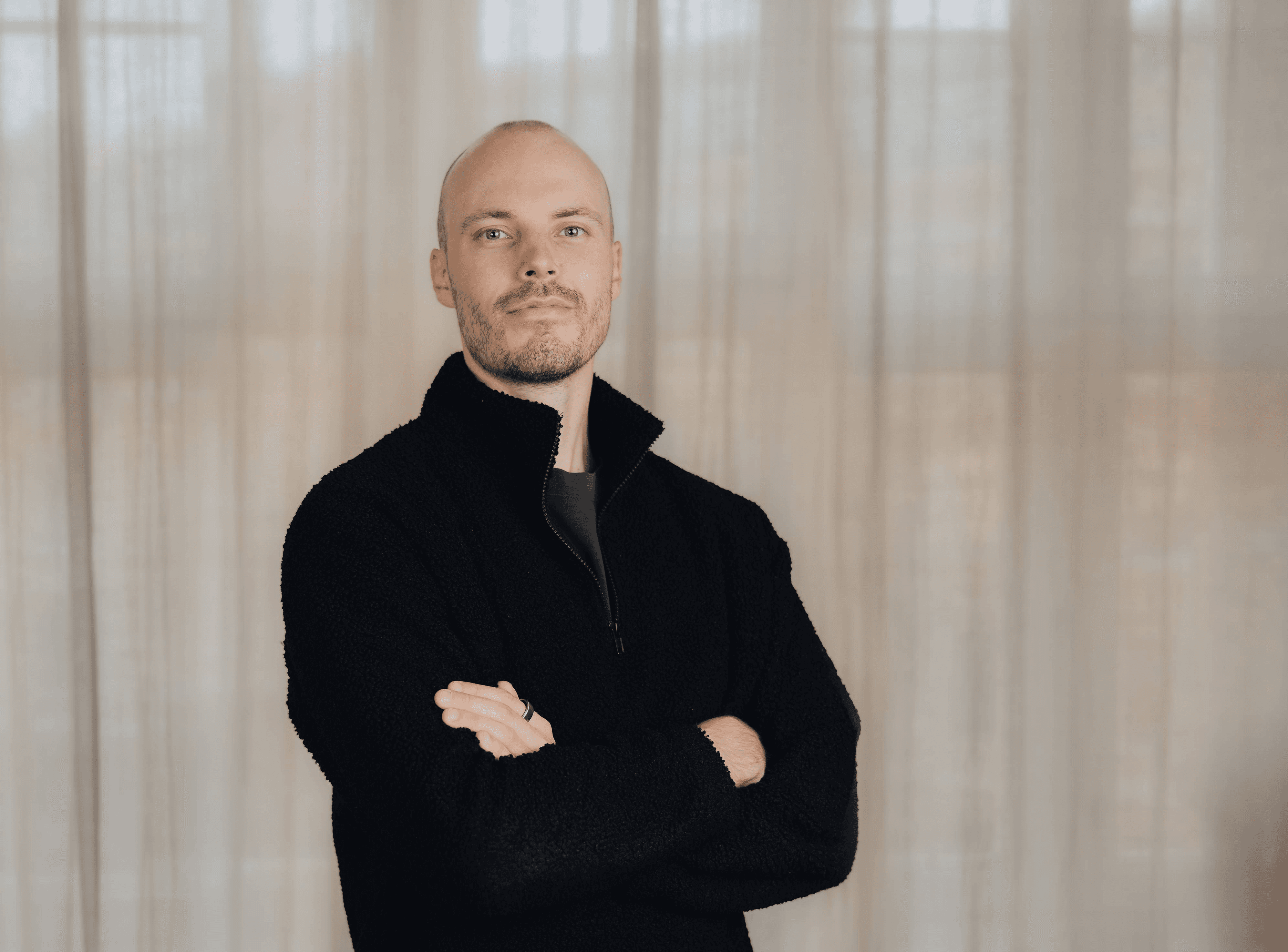 Portrait of Patrik Fjällberg, Kvanted's new Investment Manager.