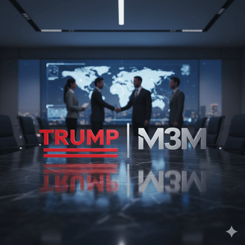 M3M Trump Towers collaboration; M3M India and Trump Organization partnership