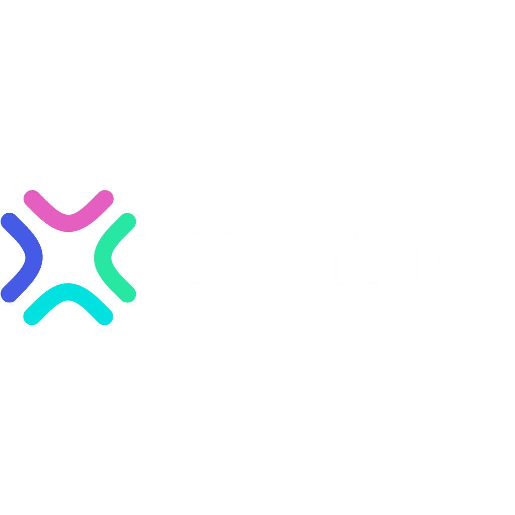 Logo of Xentral, featuring colorful abstract shapes and the word "Xentral" in a modern font.