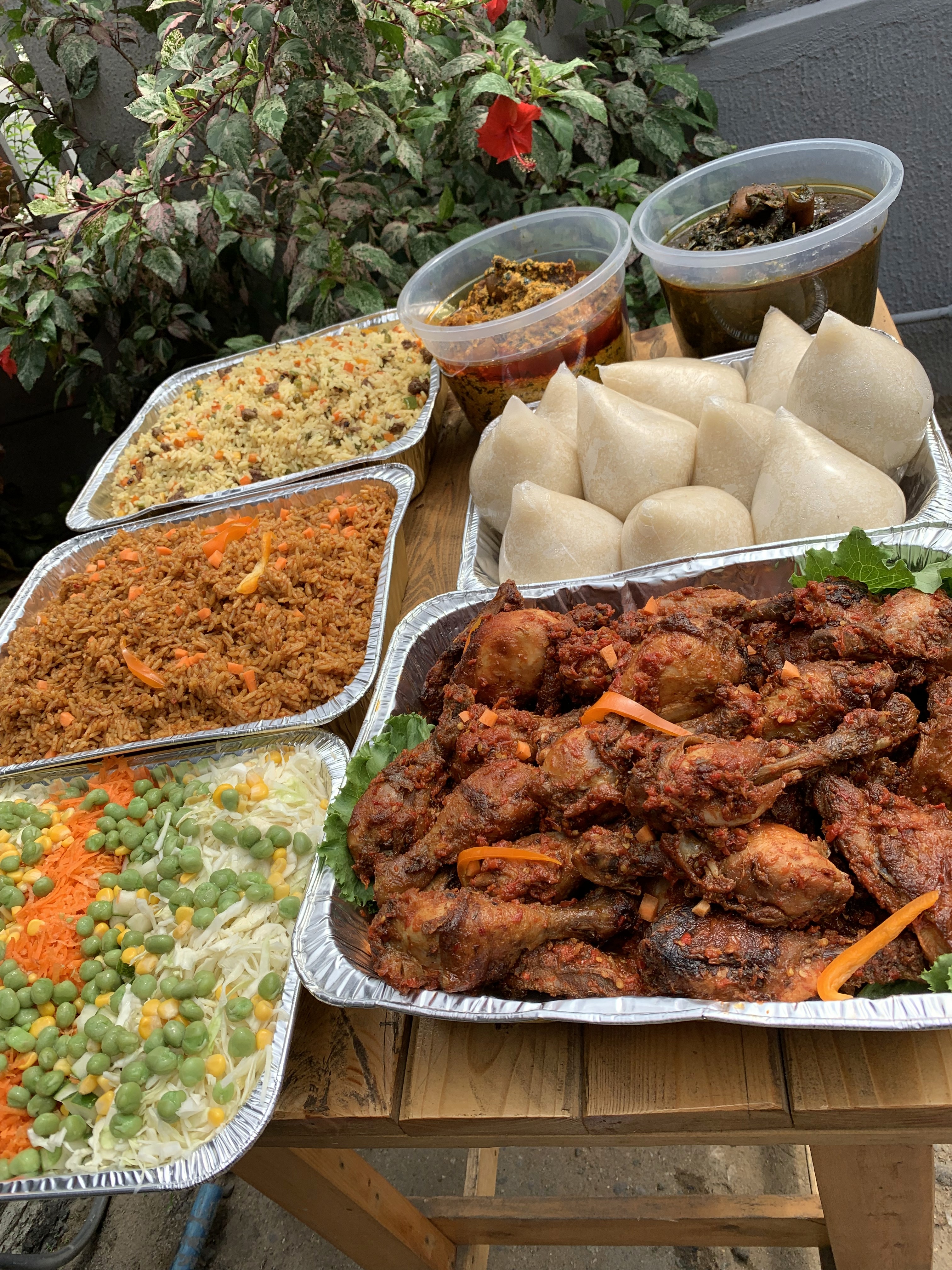 A picture of a food tray