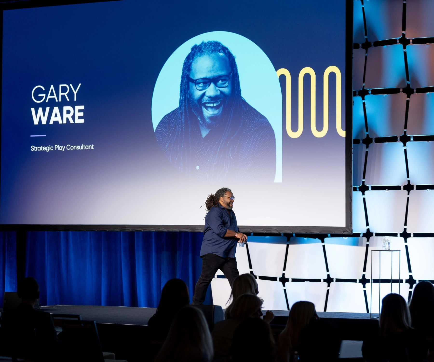 Attue Summit with Gary Ware on stage