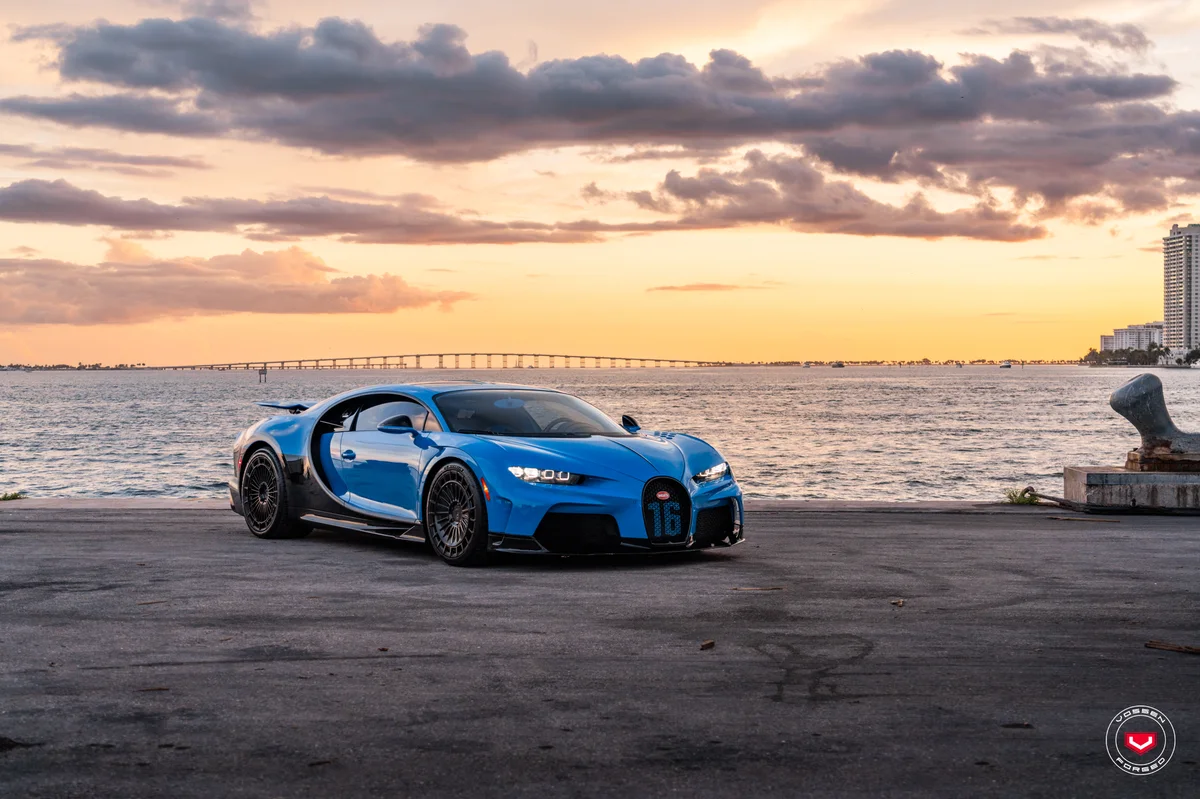 Bugatti Chiron Super Sport on Vossen wheels