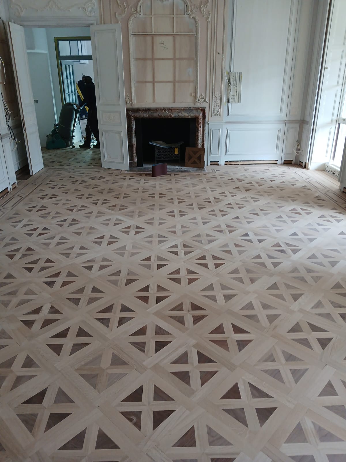 projectfoto plaatsing vloer