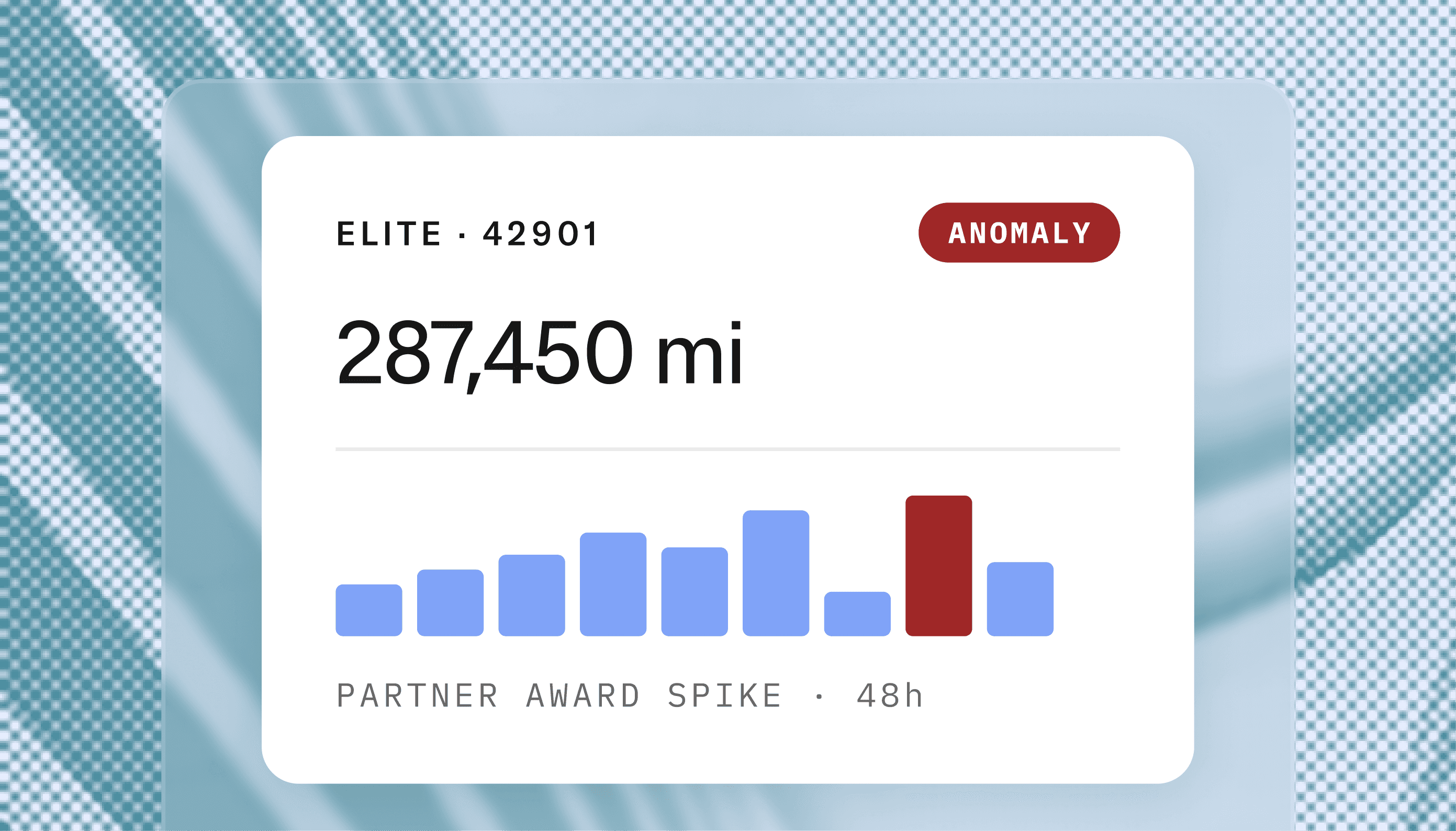 In-journey flight status notification interface