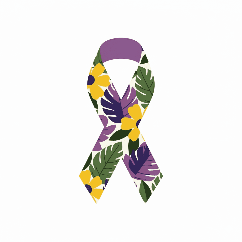 Lymphoma Ribbon Icon Before Our Visit Ends Podcast