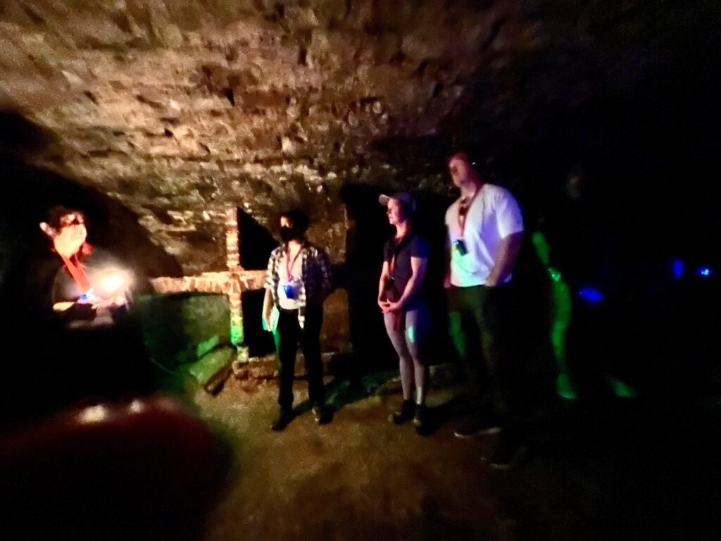 Mercat Underground vaults tour in Edinburgh.