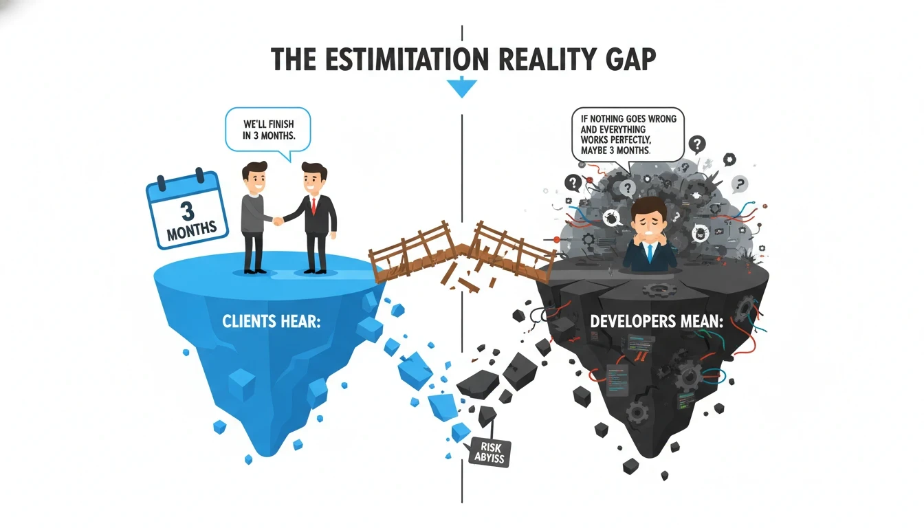 The Estimation Reality Gap