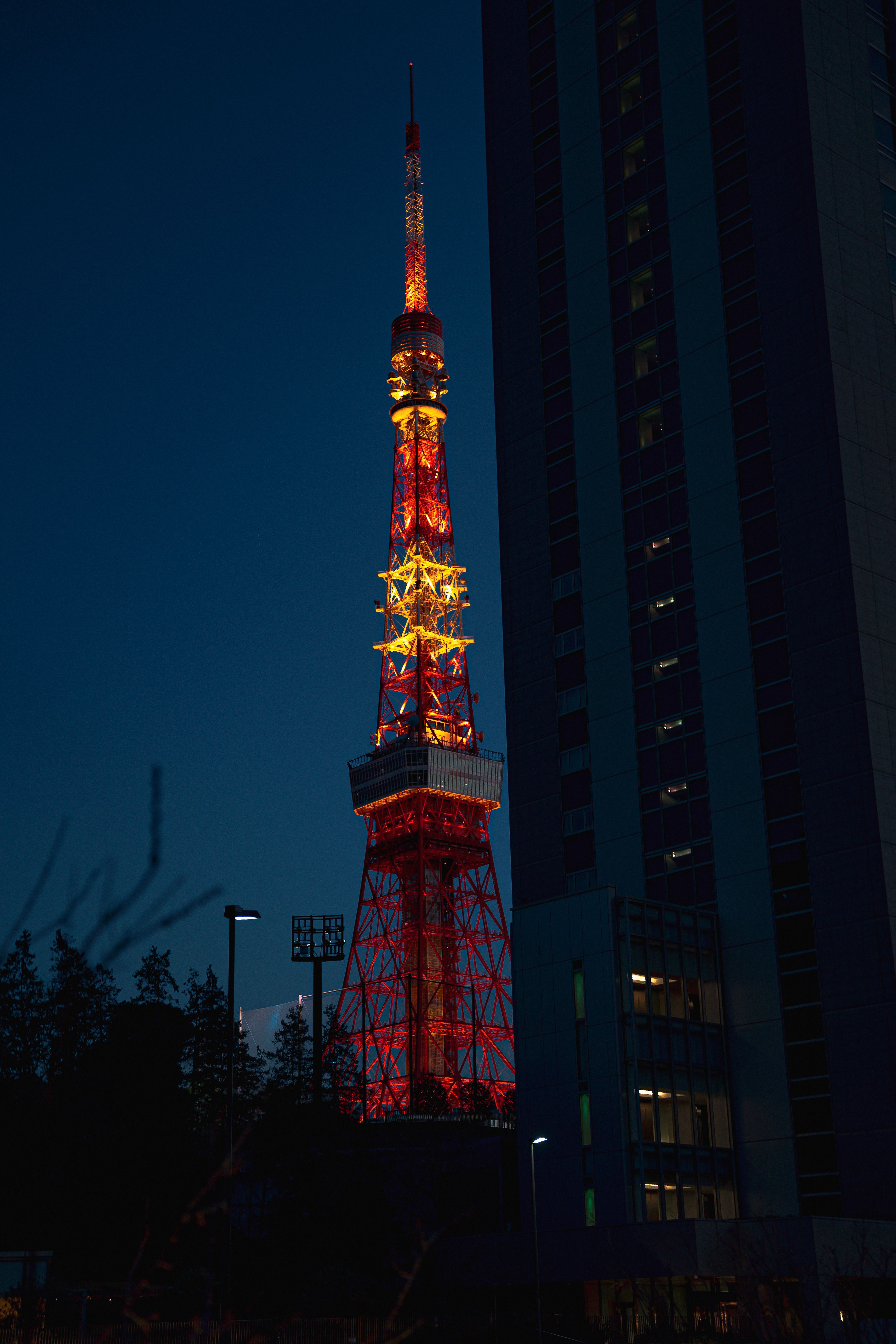 Tokyo Tower at night