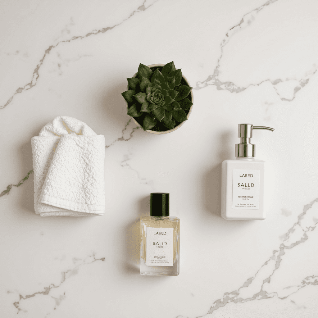 product photography of solid perfume