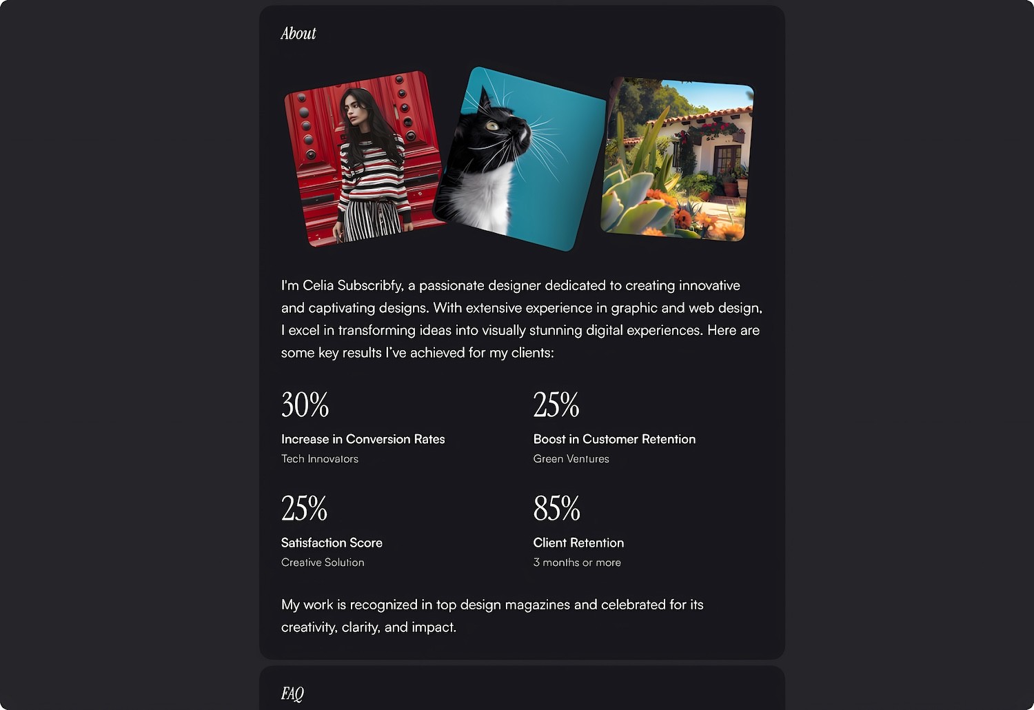 Subscribfy - Subscription & Portfolio Template