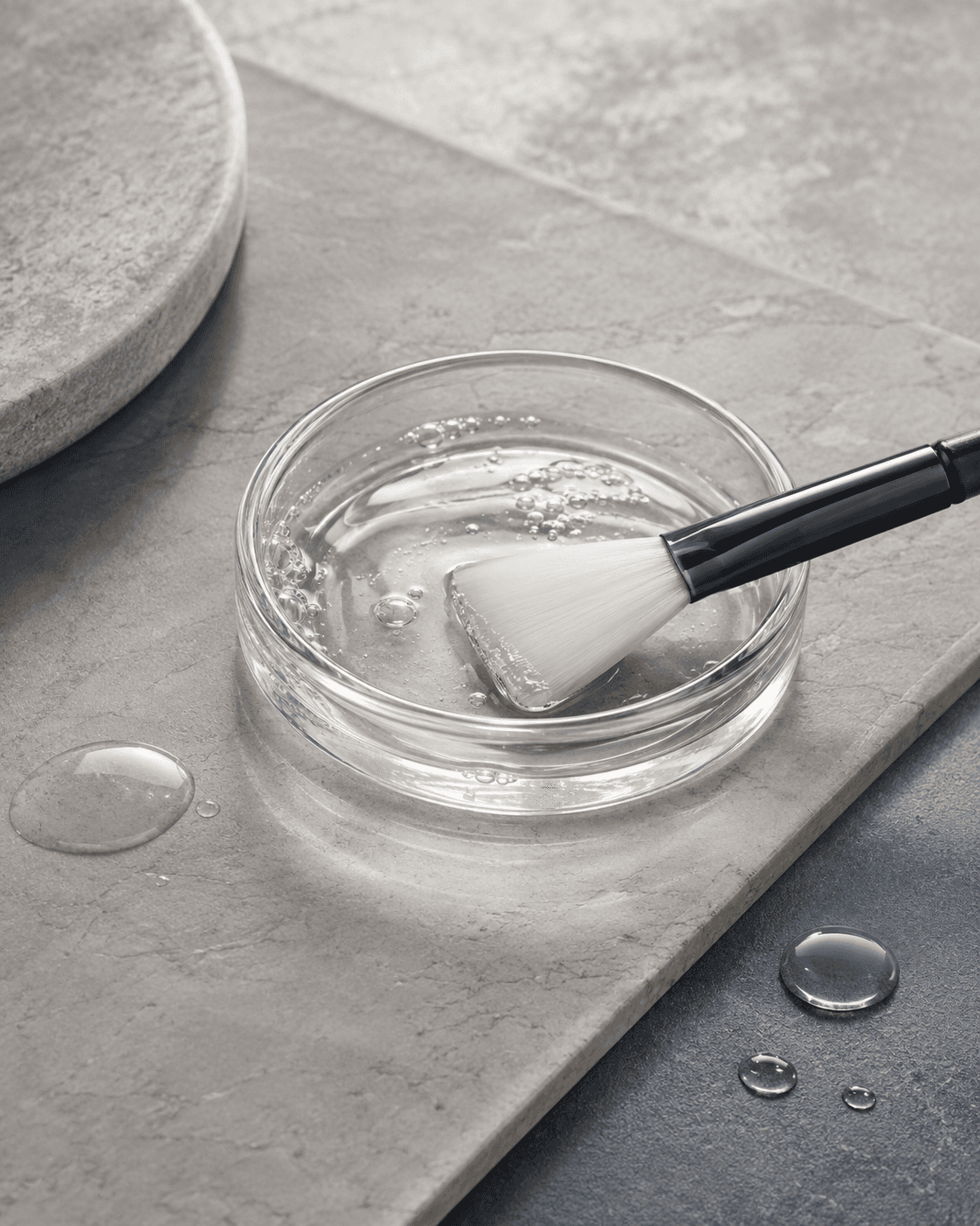 Chin Filler Treatment Being Performed