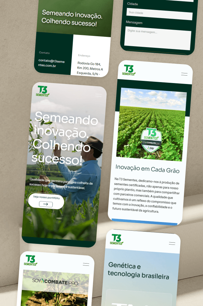 A screenshot from a website header