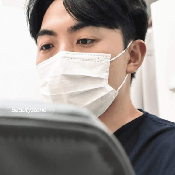 립 필러 히알루론산 주입 과정 — 홍대 합정 뷰티스톤의원