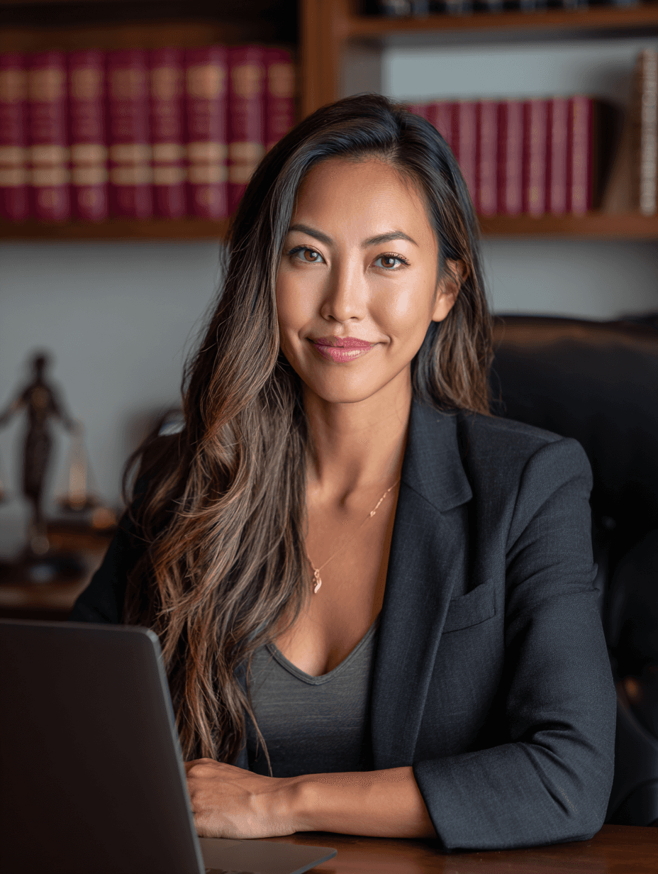Close-up portrait with neutral expression and light hair