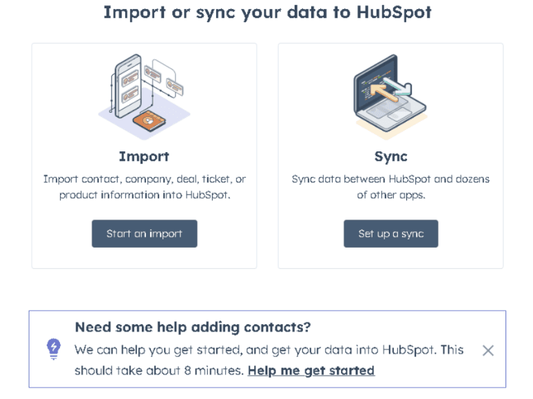 Import Data into HubSpot