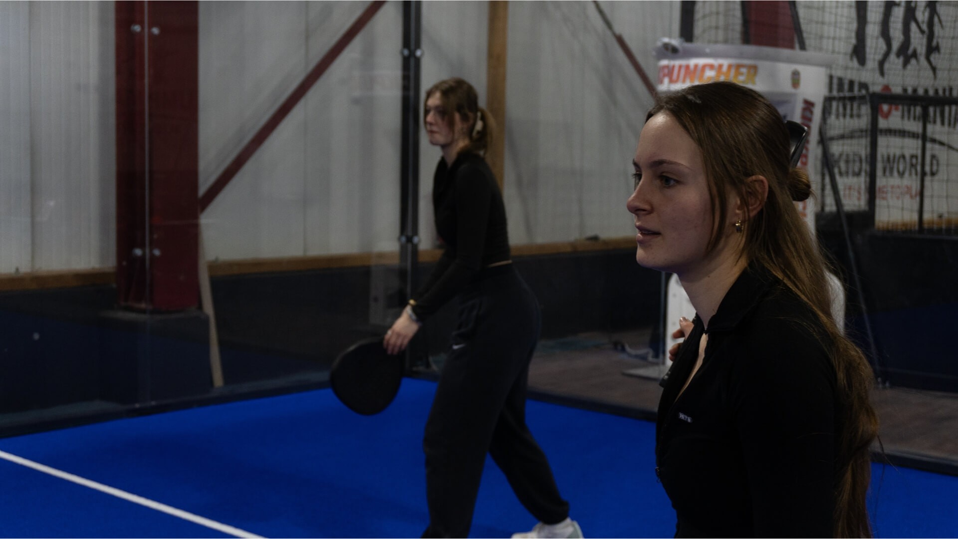 Dynamic picture of a cyclist riding downhill