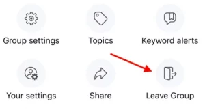 select-leave-group