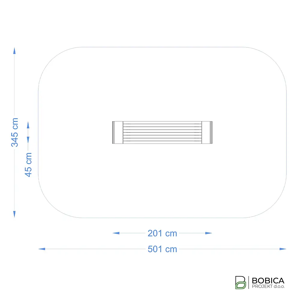 Urbana klupa – "Linea Modern"