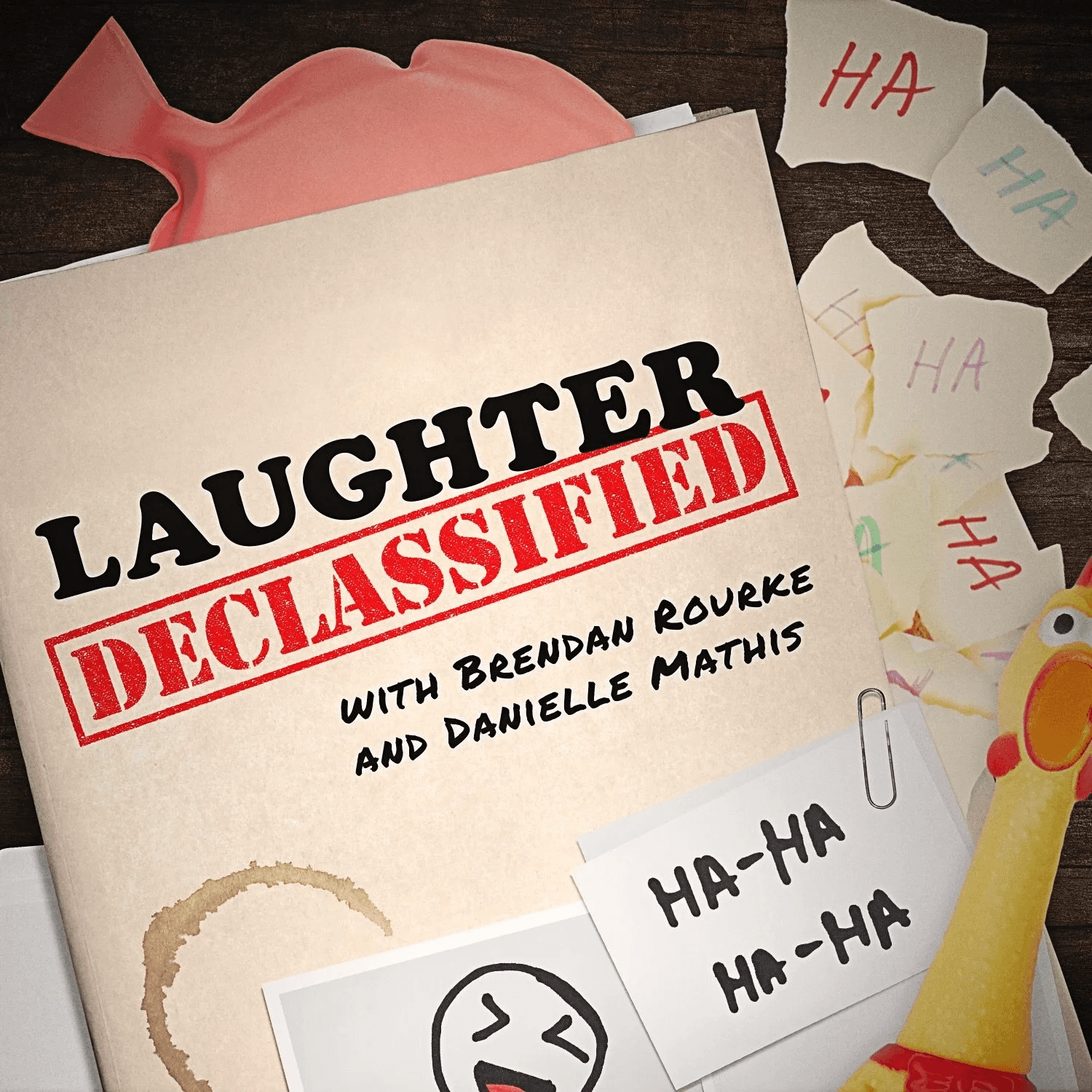 Laughter Declassified Podcast Danielle Mathis Brendan Rourke
