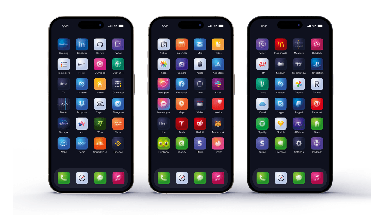 Best 10 iOS App Icons and Icon Packs for your iPhone and Android - Solt ...