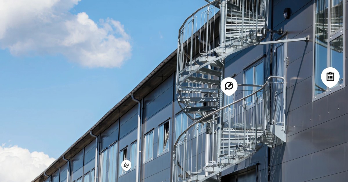 Leje Fastigheter lättindustrilokalyta Stockholm digital förvaltning