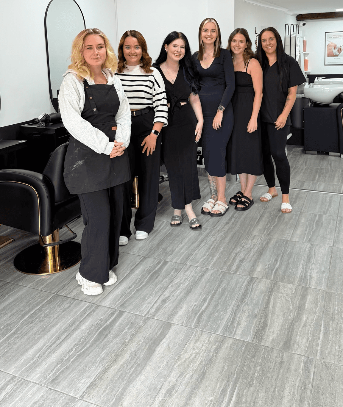 Inspire Studio Hair and Beauty Salon Team - Fran and Kayleigh