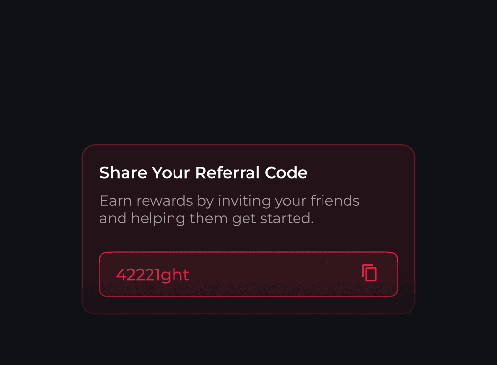 Reward card offering 80% off the next purchase, available in exchange for 1000 TKN points, with a promo code provided.