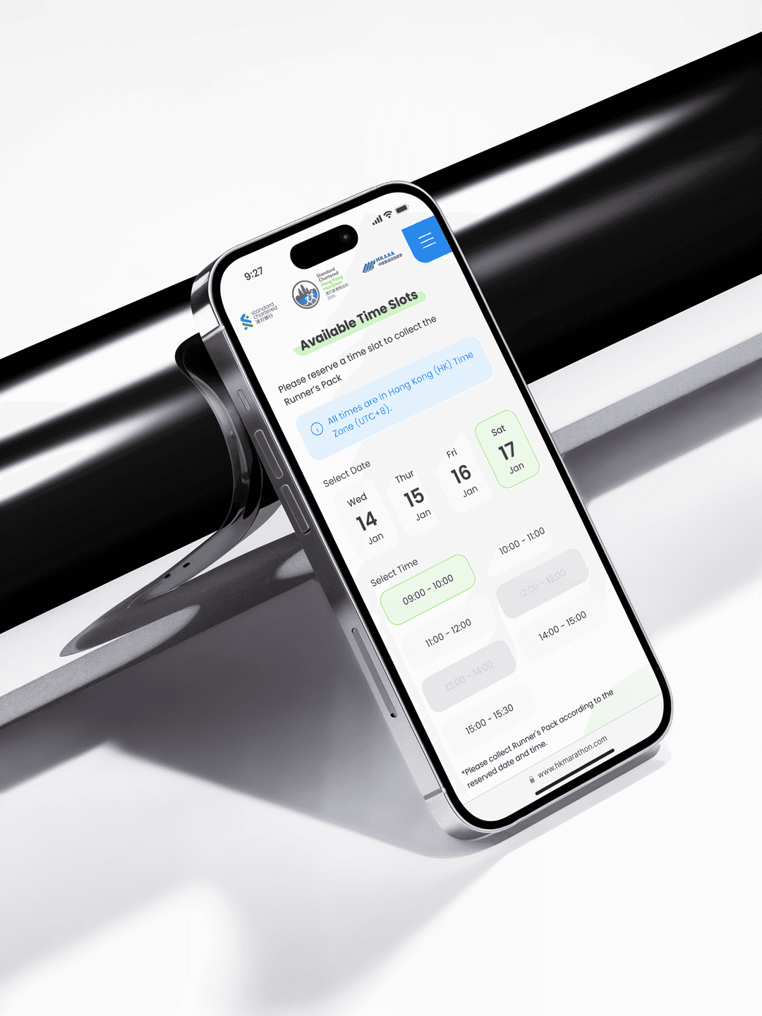 Vertical coffee can mockup with clean monochrome label design