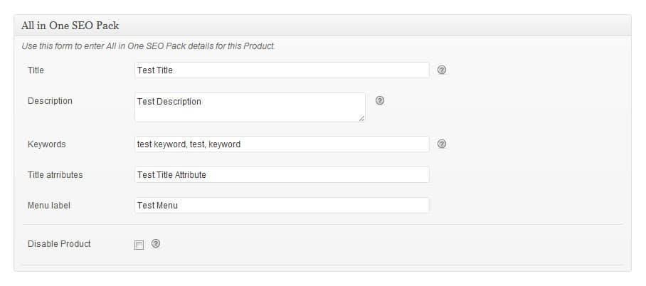 WooCommerce all in one SEO