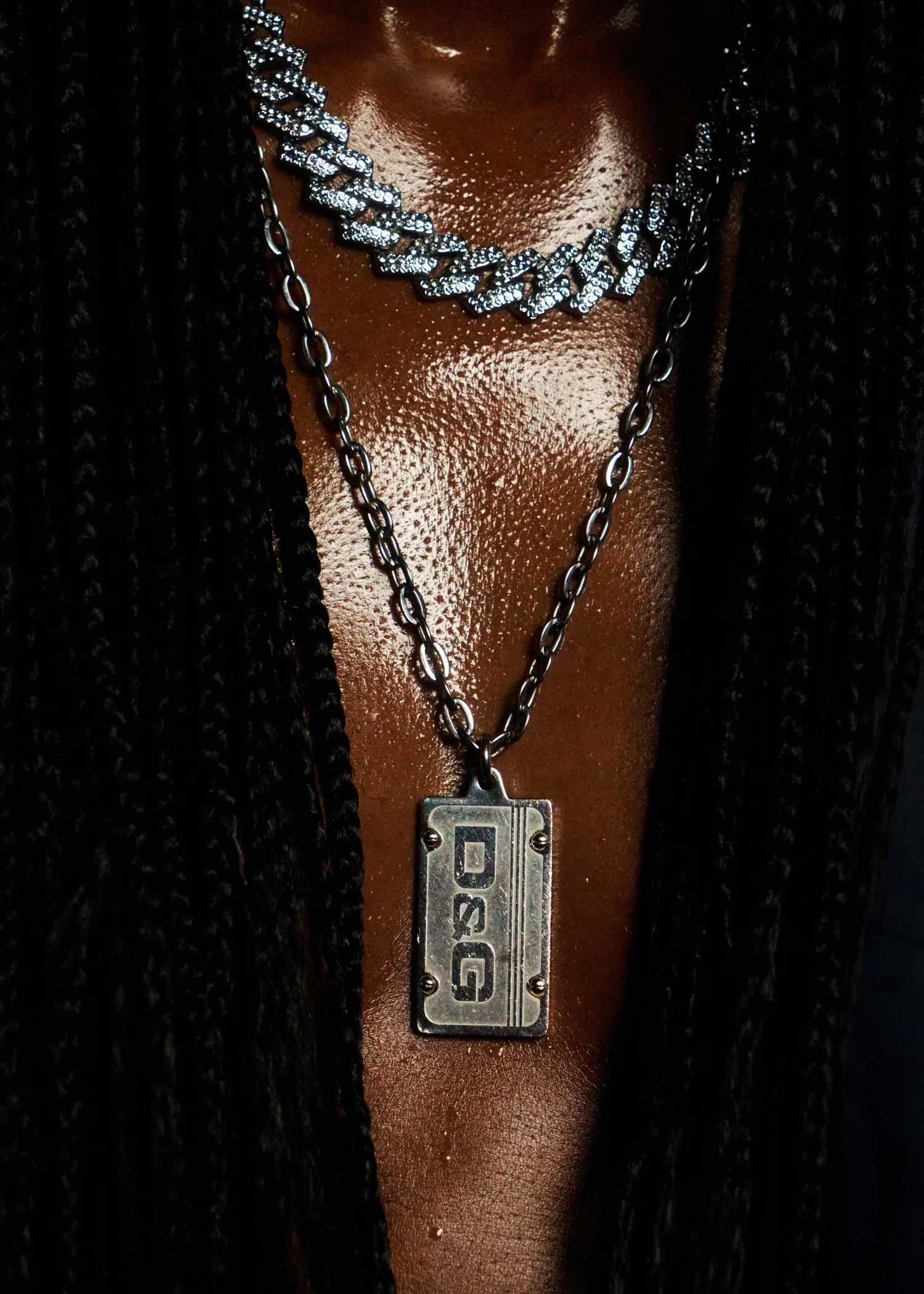 Streetside billboard with flyposters of the Batch.Works brand and illustrations