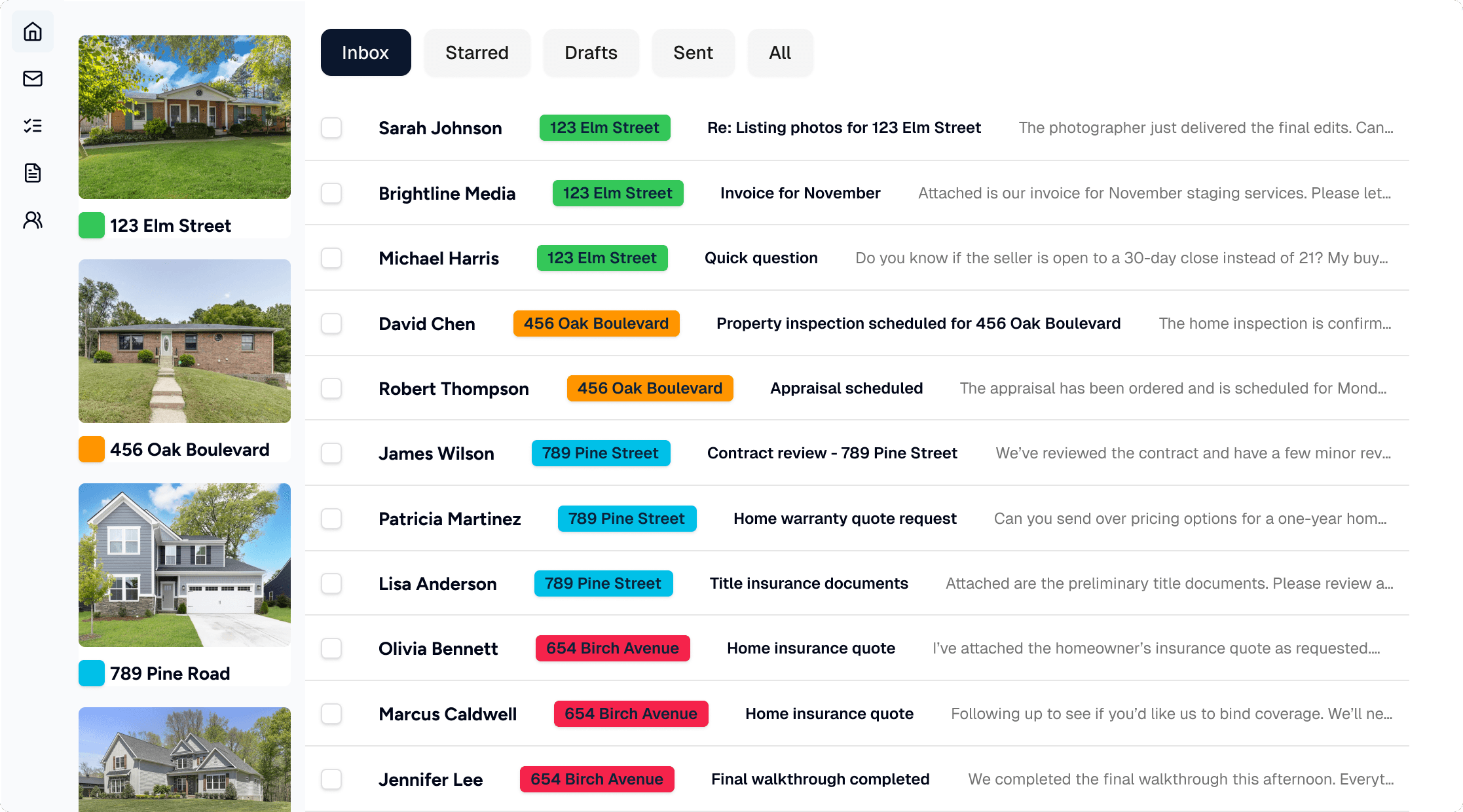 An image of Dreelio's dashboard
