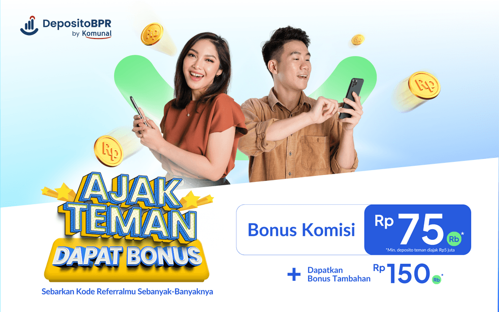 Ajak Teman Dapat Bonus
