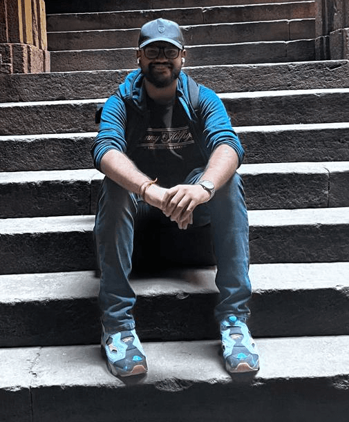 Portrait of portfolio creator