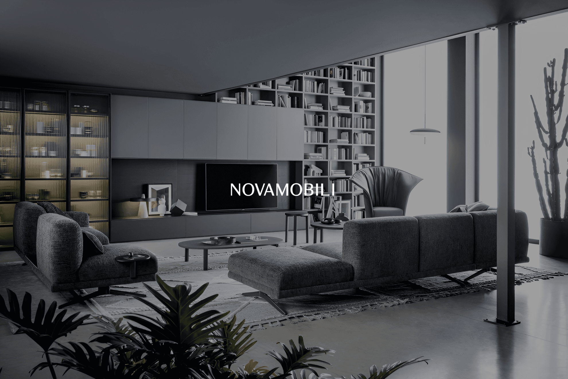 Arredamento casa mantova - Parete tv Novamobili