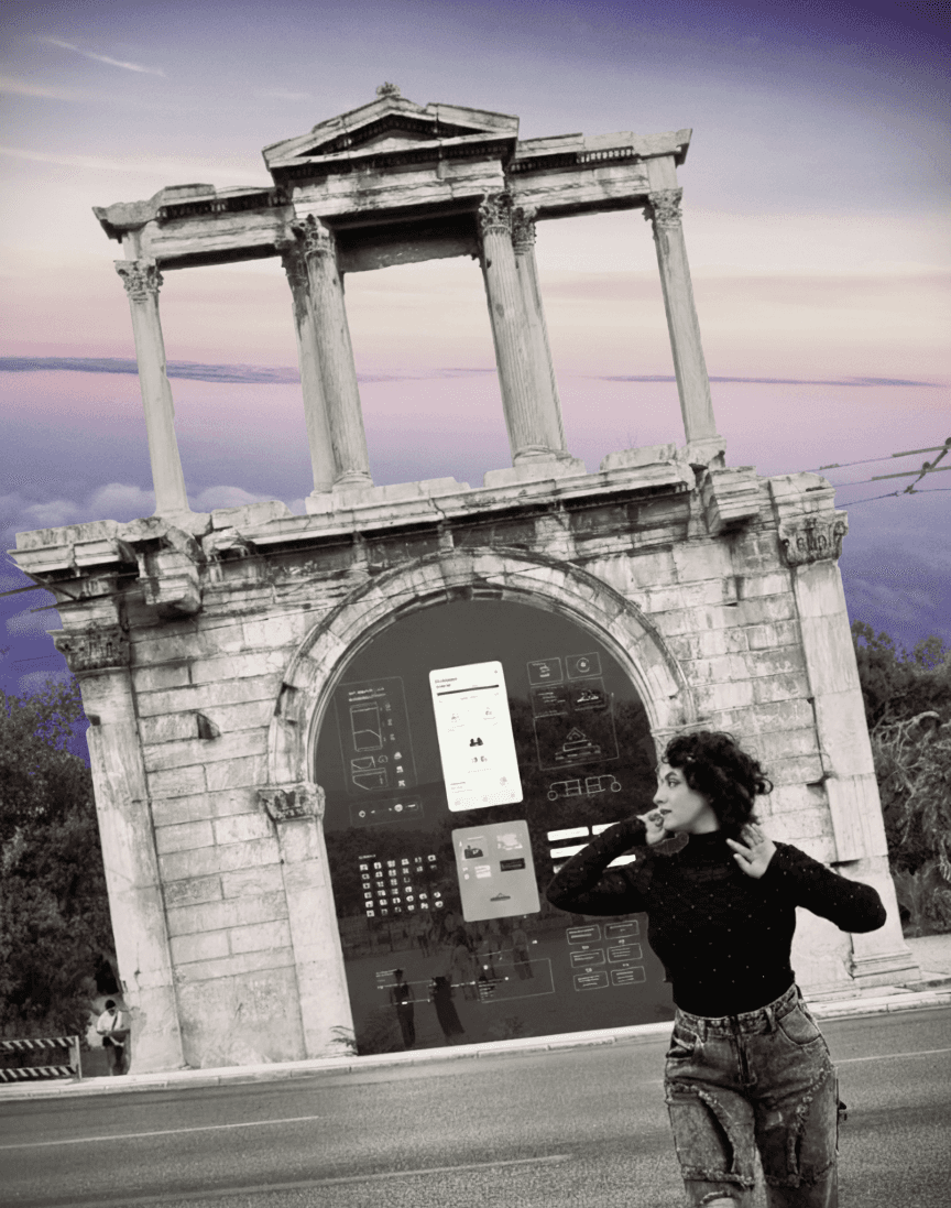 Portrait of portfolio creator – front view